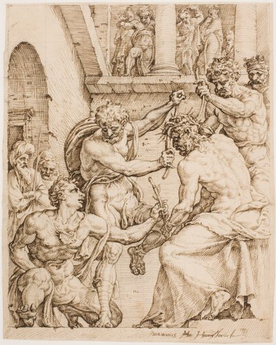 Dornenkrönung von Maarten van Heemskerck